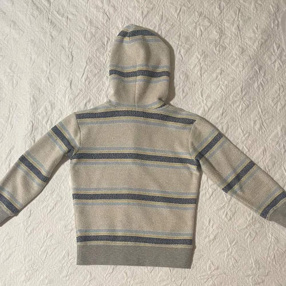 Size 5 Quicksilver Gray Great On The Way Zip Up Hoodie - Picture 4 of 4